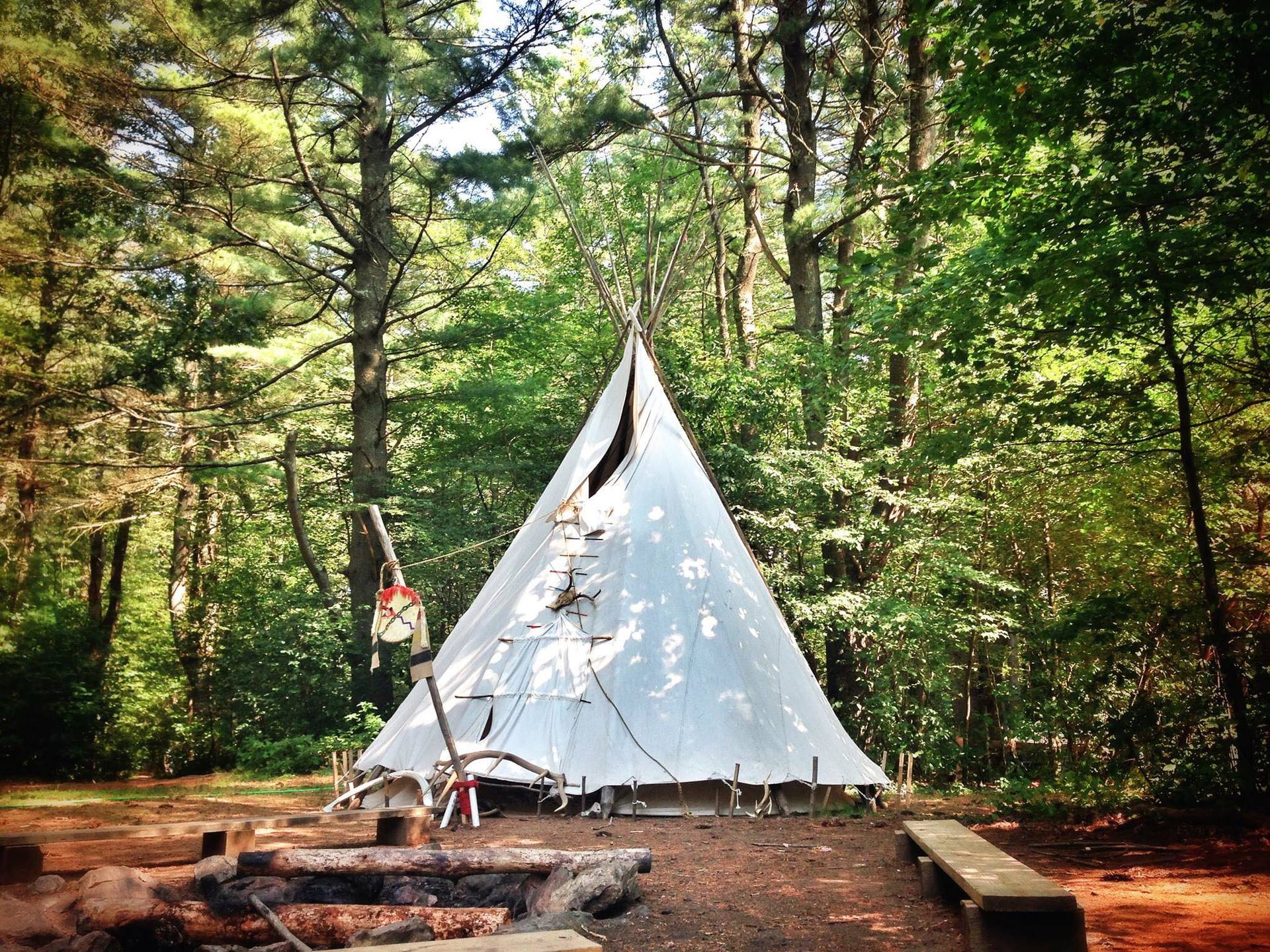 Teepee Camp Evergreen